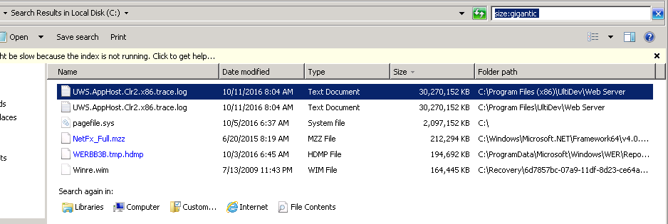 Kiwi UWS-apphost-clr2-x86-trace-log-using-up-c-drive.PNG